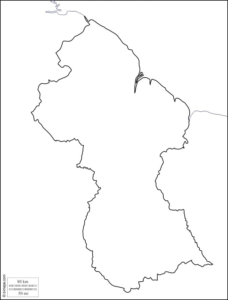 празна мапа Мек